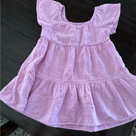 GAP Toddler Crinkle Gauze Tiered Dress - Picture 7 of 7